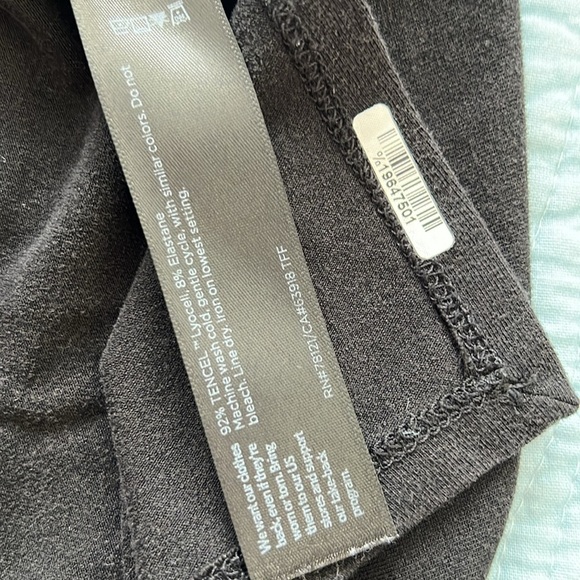 Eileen Fisher Black Stretch Tencel Tank Top 1X - Picture 2 of 3